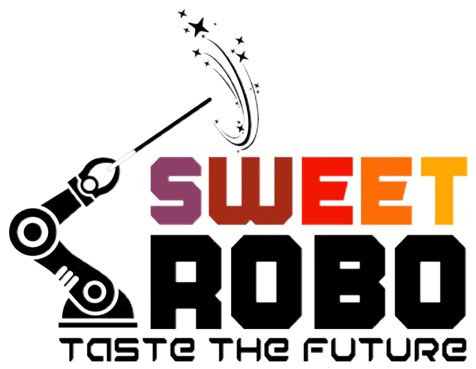 Logo for Sweet Robo Taste the Future SweetRobo