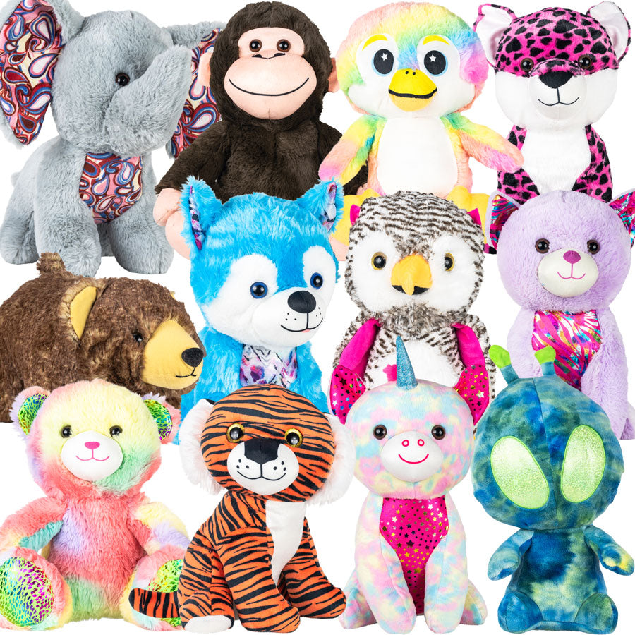 SUPER Premium 100% Generic Plush 12in-15in