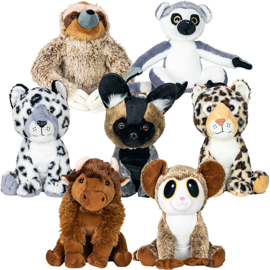 SUPER Premium 100% Animal Generic Plush 12in-15in Kit (35pcs)