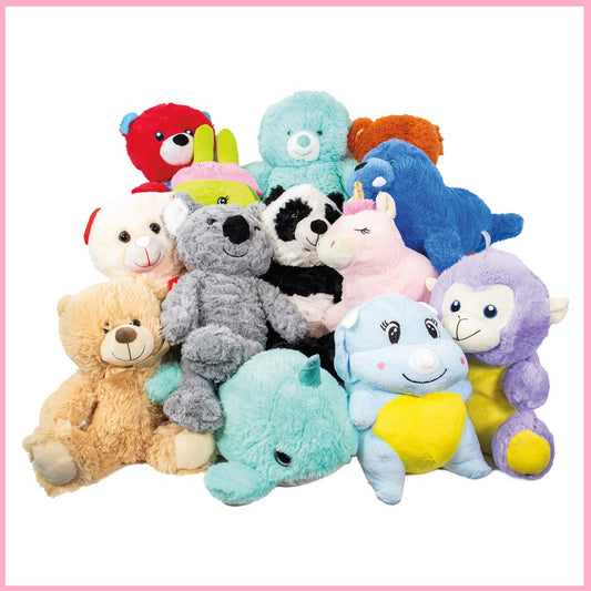 10-14″ PREMIUM GENERIC JUMBO PLUSH MIX – 96 CT