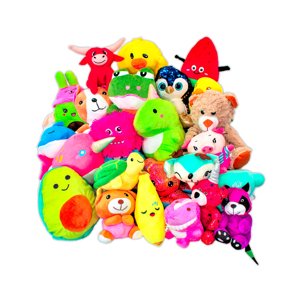 Happy Friends Medium Generic Plush Mix 7"-12" 100ct Product Image