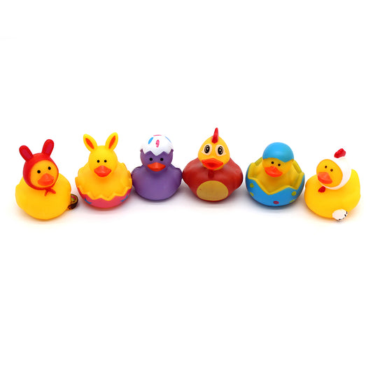 2″ RUBBER EASTER DUCKS MIX- 288 CT