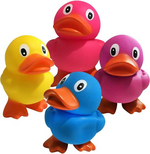 5.75″ RUBBER DUCKS W/ SOUND