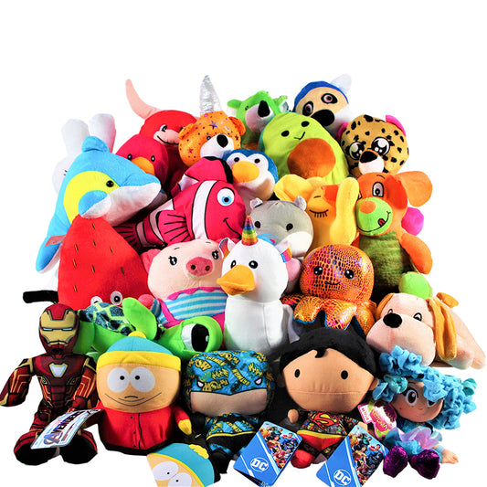 Premium Medium Plush Mix 25% Licensed 7"-9" 150ct Product Image