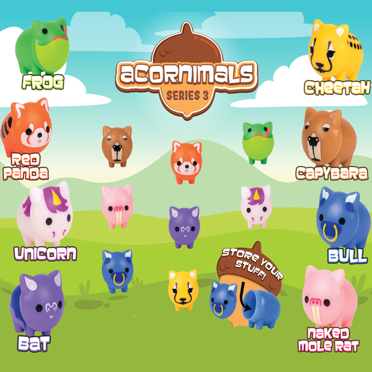 Acornimals series 3 display card