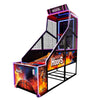 Alley Hoops Deluxe Basketball Arcade Game Product Image Left Angle View