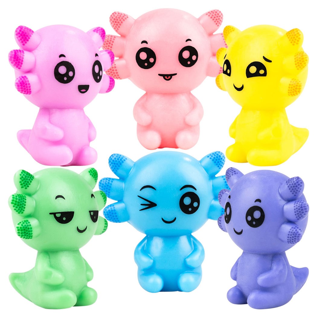 Axolotl Squishes in 1-inch Toy Capsules | Gumball.com