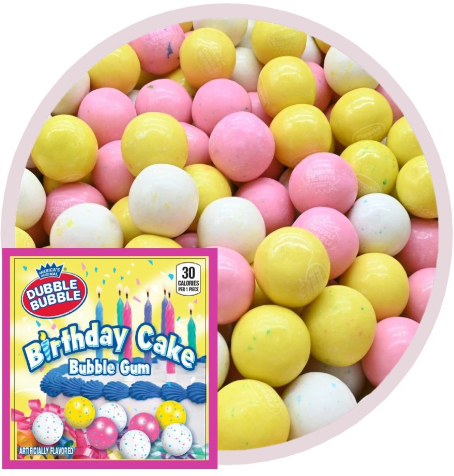 Birthday Cake Gumballs (1"/850 count)