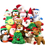 7-9″ CHRISTMAS PLUSH MIX 100 CT