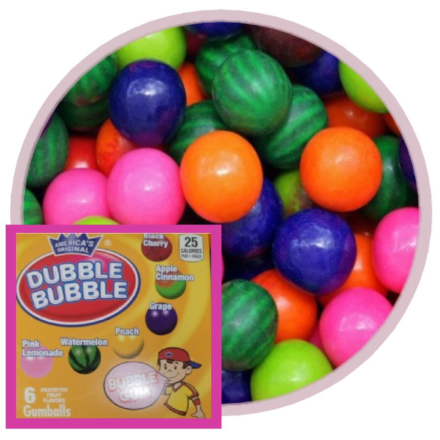 Fruit Mix Gumballs (.92"/1080 Count)