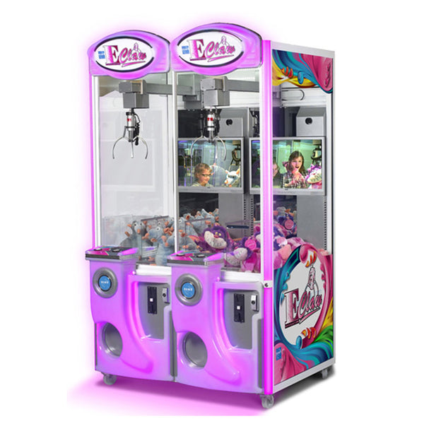 E-Claw 600 2-Player Crane Machine Product Image LED Purple.jpg