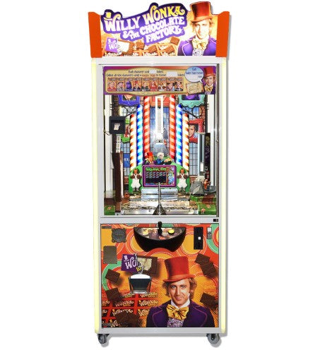 Willy Wonka 1 Player Coin Pusher Arcade Game | Gumball.com