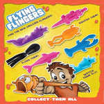 Orange display card for Flying Flingers