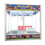 Fun Zone Deluxe Crane Machine Product Image Back View Empty