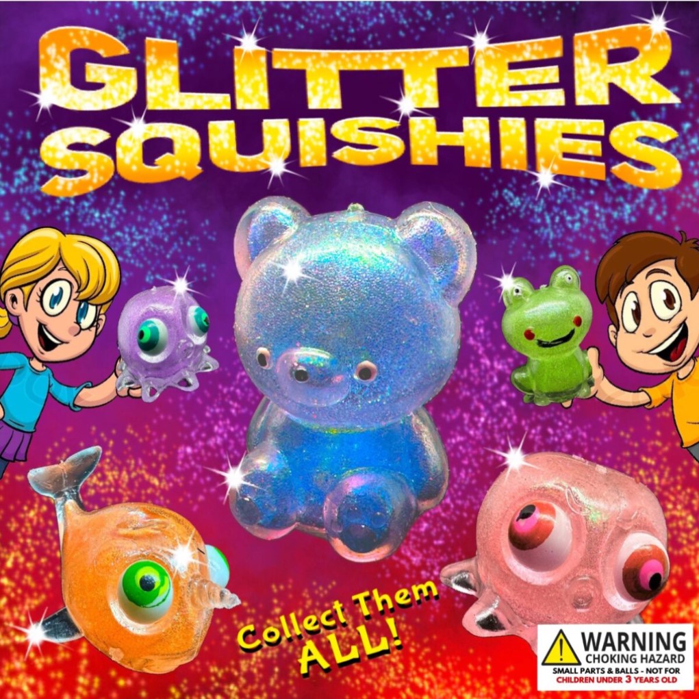 Glitter Squishy 2" Capsules