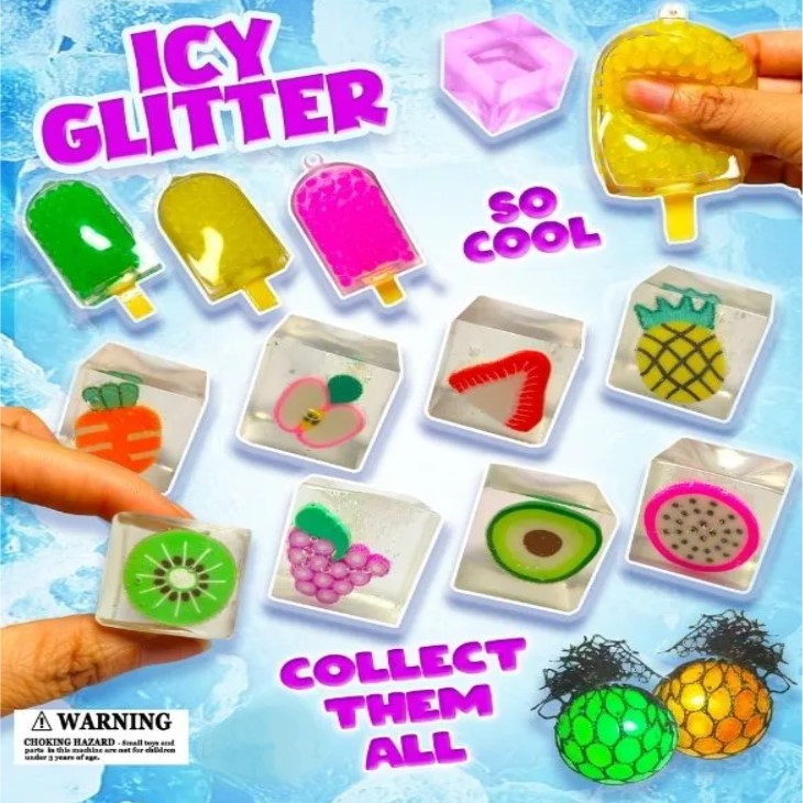 Icy Glitter in 2" Capsules