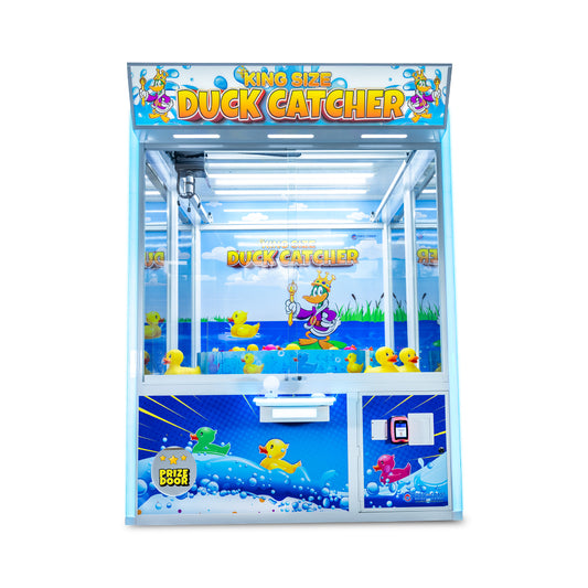 King Sized Duck Ducky Catcher Crane Claw Machine Front View