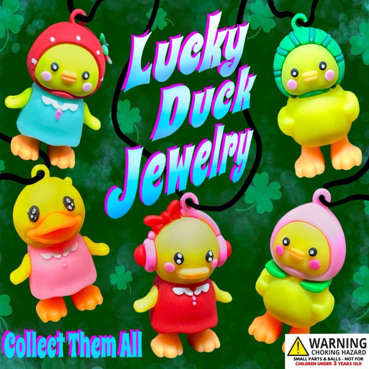 Lucky Duck Jewelry 2" Capsules