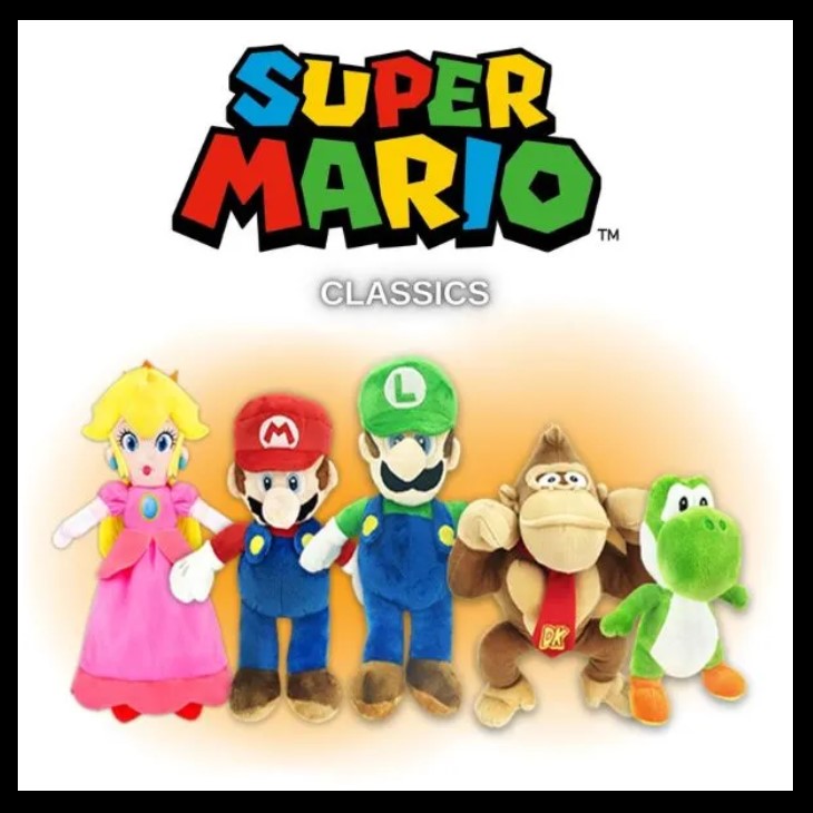 SUPER MARIO PLUSH (12″)