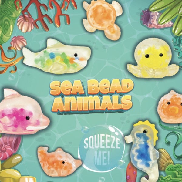 Cute water display for Sea bead animals