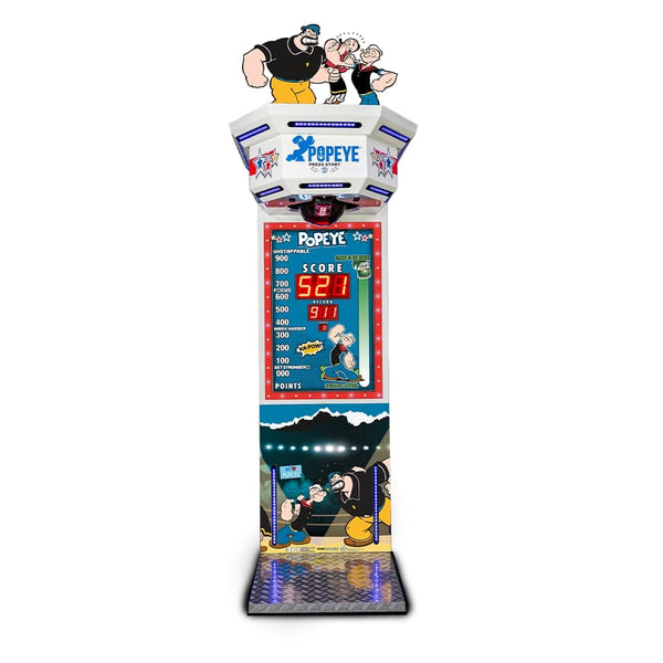 Popeye Boxer Licensed Boxing Arcade Game Product Image Angle View