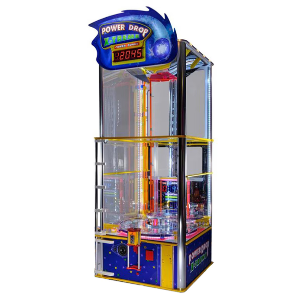 Power Drop Xtreme 1-Player Arcade Game Product Image Angle View