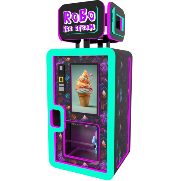 Robo Robot Ice Cream Vending Machine Product Image