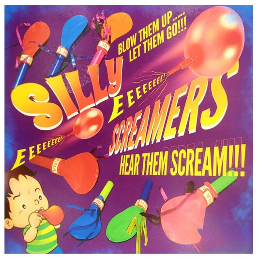 Silly Screamers display card