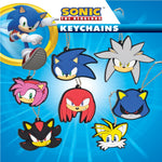 Sonic 2-D Figure Keychains in 2" Capsules