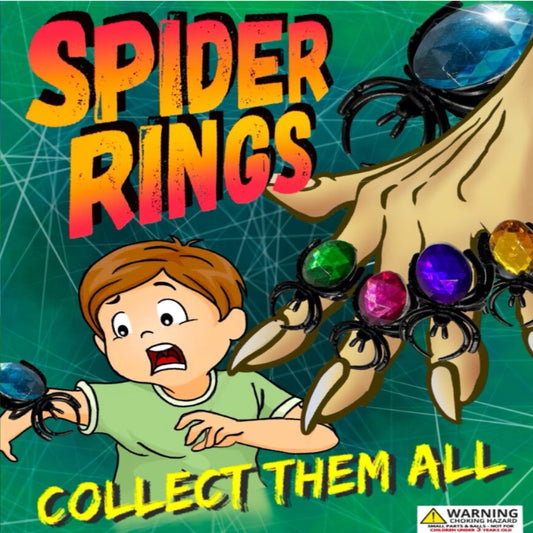 Spider Rings  1" Capsules