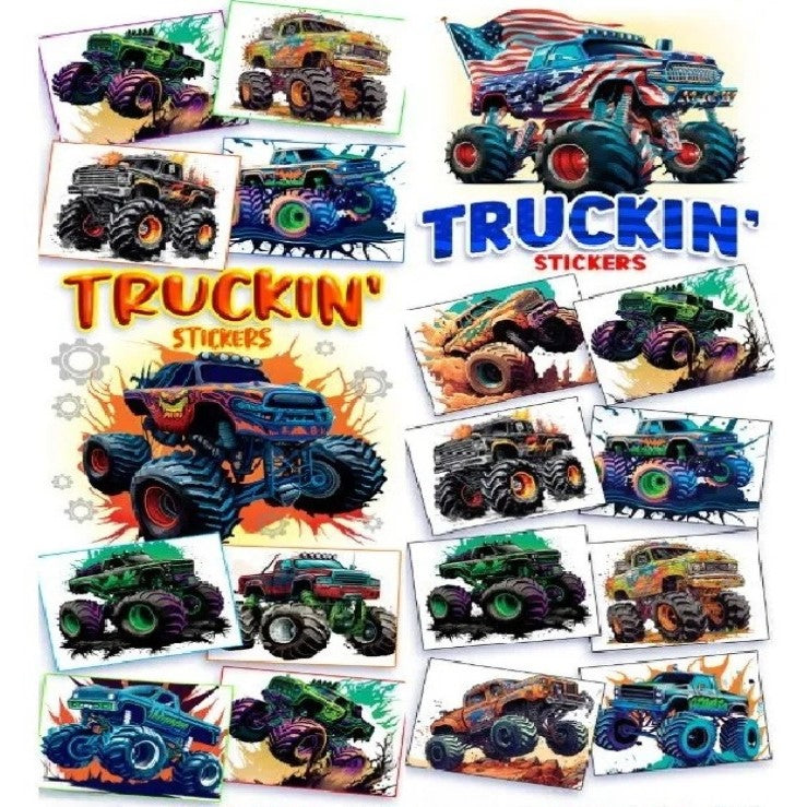 Truckin' Stickers