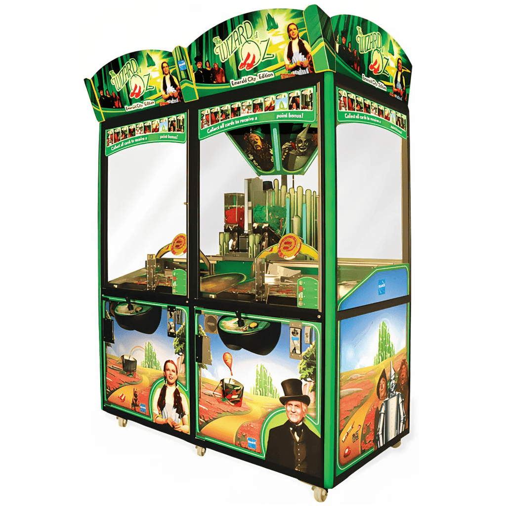 Wizard of Oz Emerald City Edition 2 Two Player Coin Pusher Arcade Game Machine Product Image