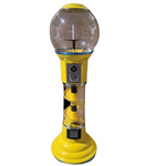 LYPC 5' Spin & Drop Spiral Gumball Machine Yellow