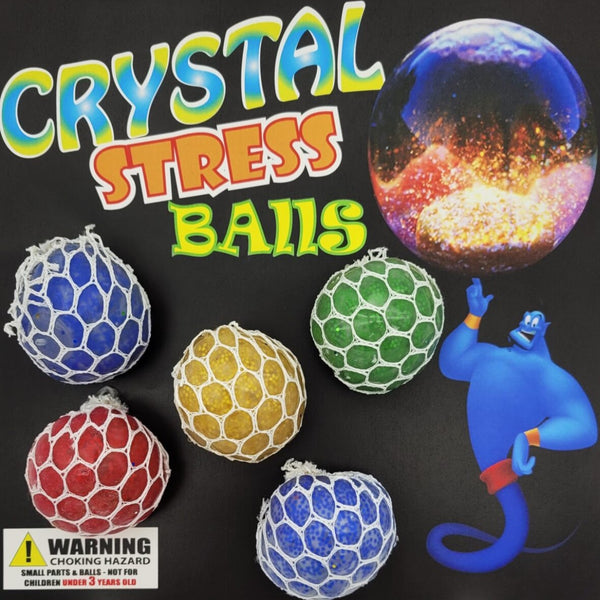 Crystal Stressballs 2" Capsules