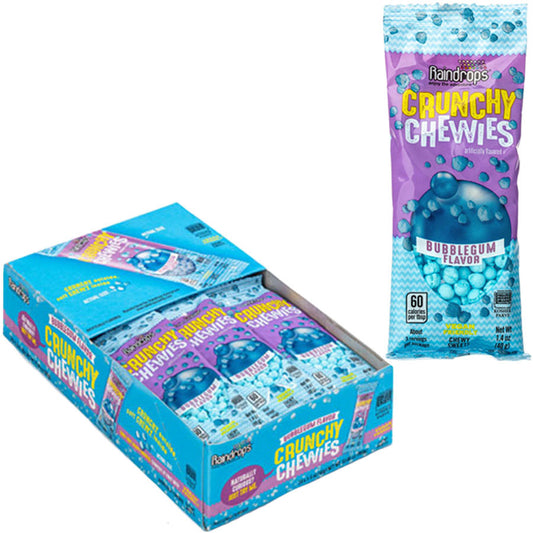 Raindrops® Chewies Bubblegum Flavored Candy Display Box