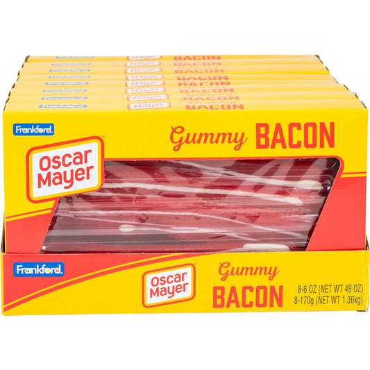 Oscar Mayer Gummy Bacon Display Box 6oz