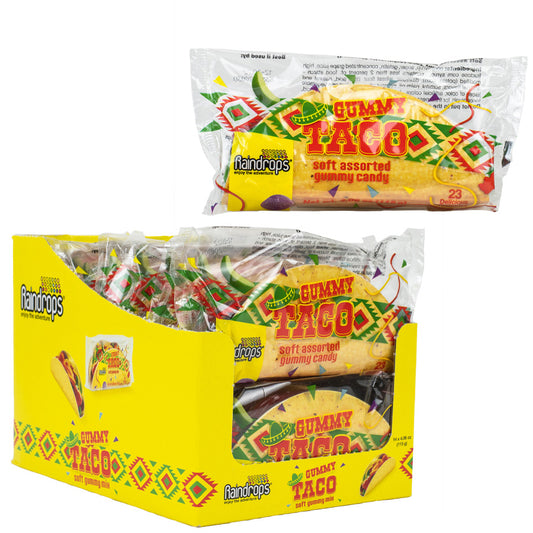 Raindrops® Candy Taco Display Box