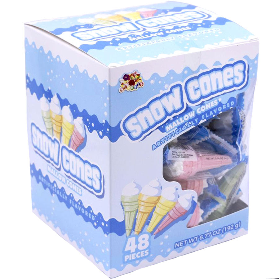 Marshmallow Snow Cones Display Box