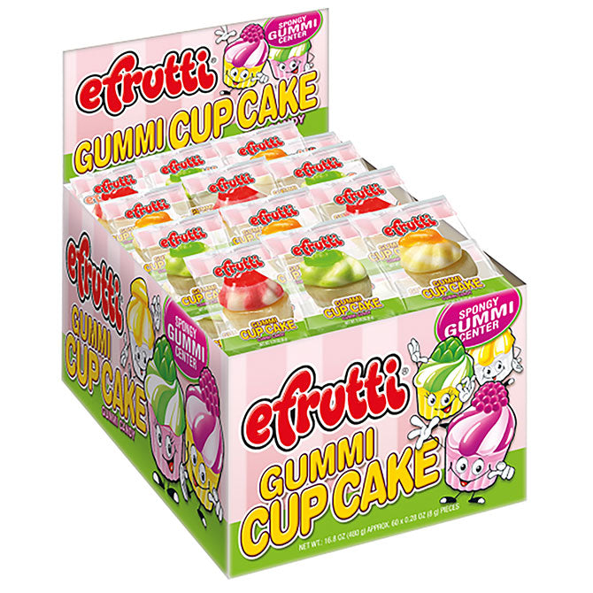 eFrutti® Gummi Cupcakes Display Box