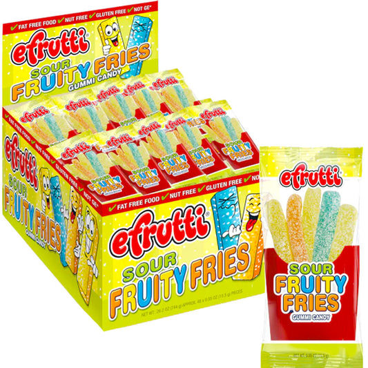 eFrutti® Sour Fruity Gummi Fries