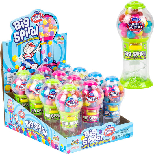 Dubble Bubble® Big Spiral Gumball Dispensers