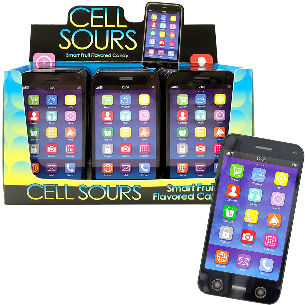 Cell Sours Smart Fruit Candy Tin