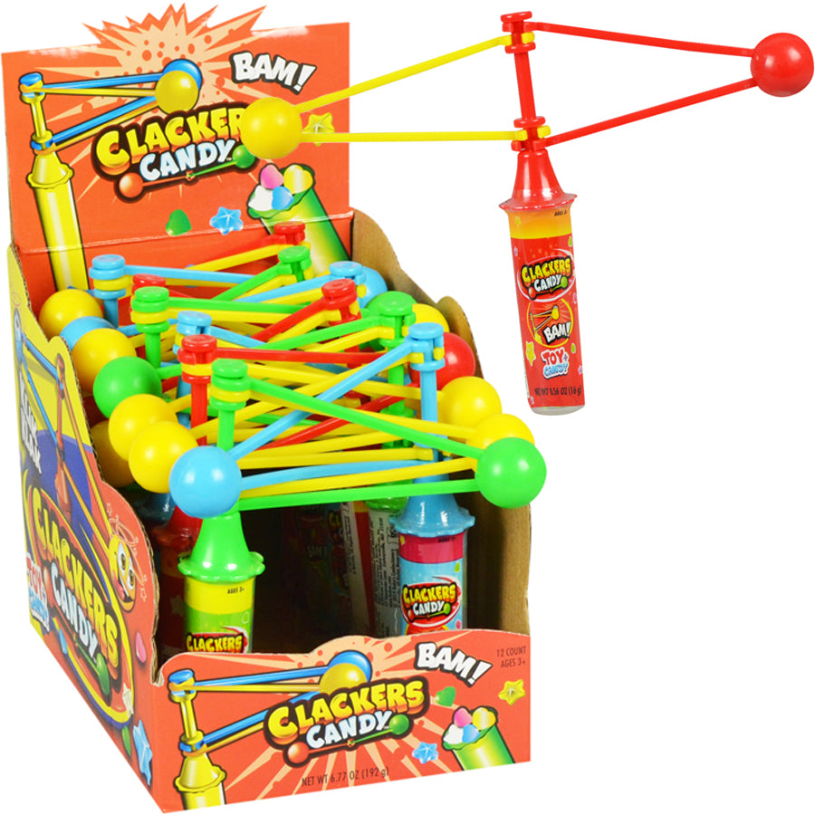 Clacker Toy & Candy Display Box