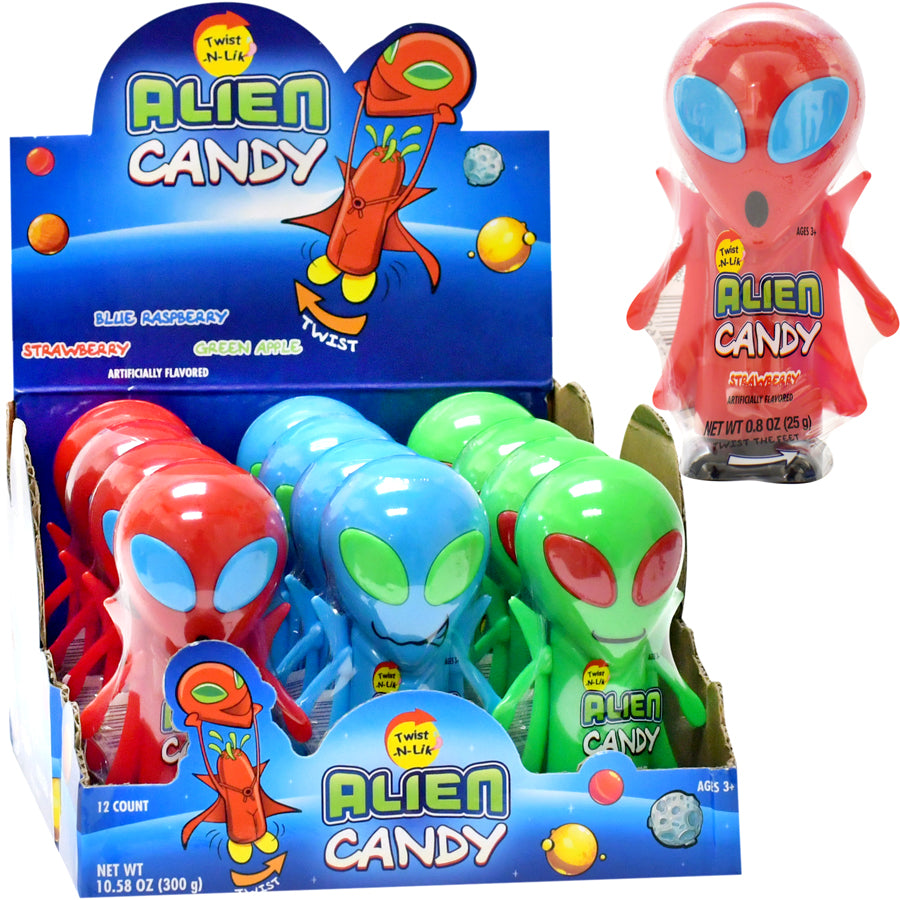 Alien Twist-N-Lik ® Display Box