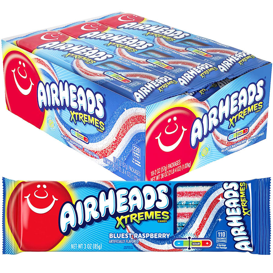 AirHeads® Extreme Sour Belts Display Box