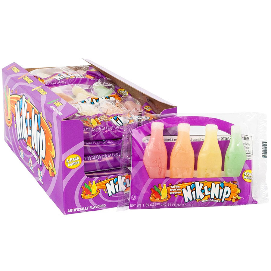 Nik-L-Nip Original Wax Bottles Display Box