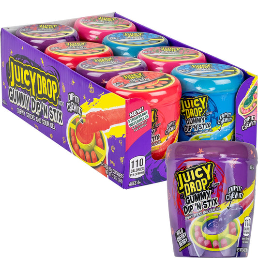 Juicy Drop Gummy Dip 'N Stick 8ct