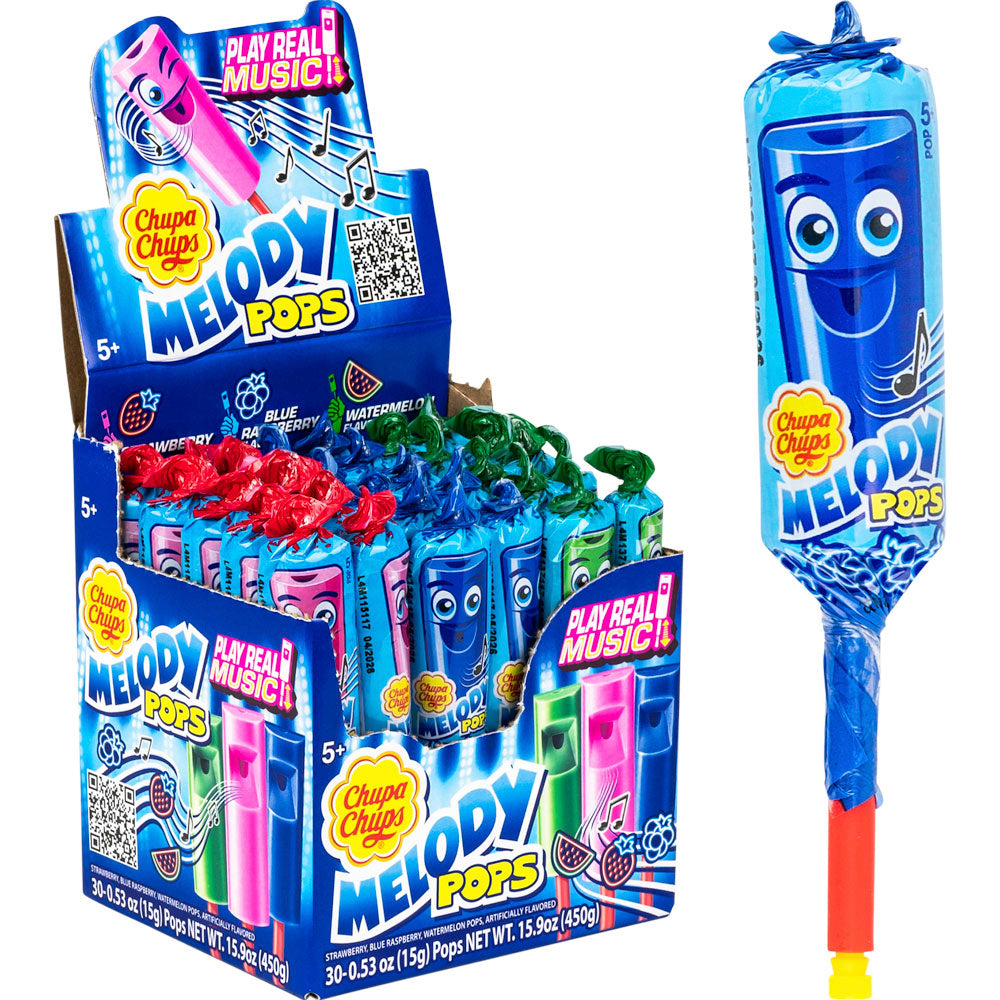 Chupa Chups® Melody Pops 3 Flavors 6/30ct