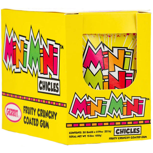 Mini Mini Fruit Gum Display Box