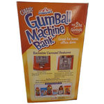 King 15" tall Carousel gumball machine back side of box